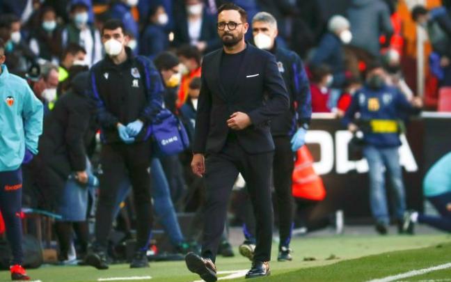 Bordalás piensa ya en la semifinal de Copa ante el Athletic.