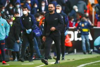 El alicantino José Bordalás, entrenador del Valencia.