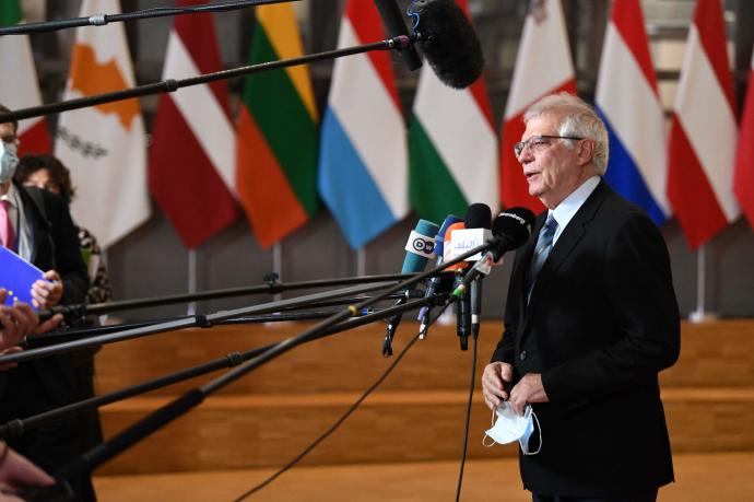 El alto representante de la Unión Europea para Asuntos Exteriores, Josep Borrell.