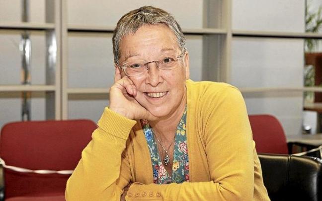 Irudian, Cristina Valverde, Duintasunez Hiltzeko Eskubidekoa. Argazkia: Pilar Barco