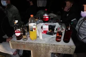 La Policía local de Getxo decomisó 650 litros de alcohol y 18 altavoces en Las Fiestas de Las Mercedes