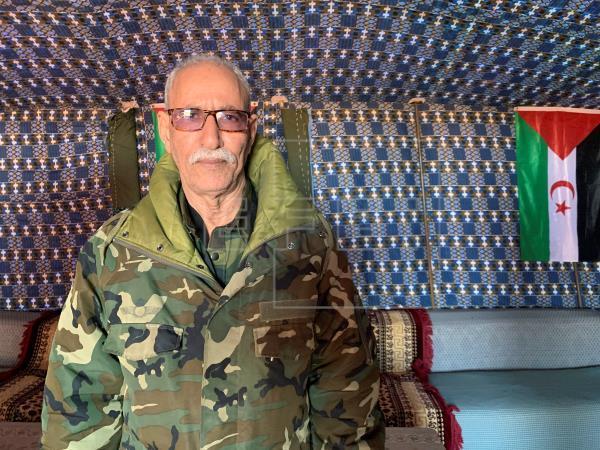 El secretario general del Frente Polisario, Brahim Ghali