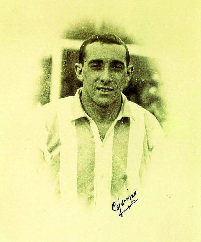 Pedro Jacinto Crespo Lafuente se convirtió, el 15 de febrero de 1931, en el primer vitoriano en jugar en Primera División.