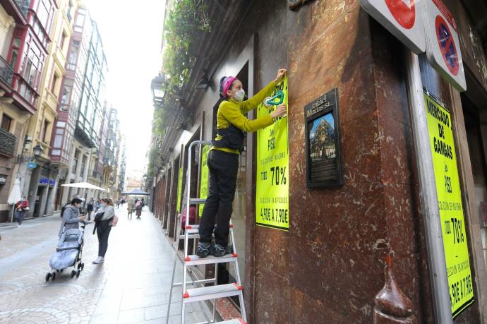 La edición de marzo se celebró solo en el interior de los comercios