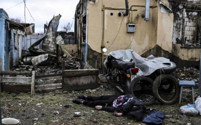 Imagen tomada en la ciudad de Bucha