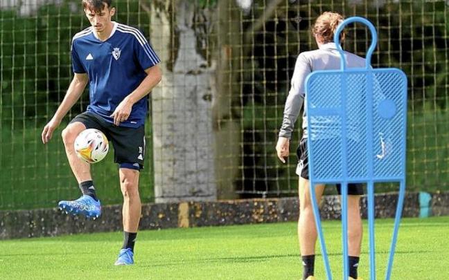 Budimir, en una sesión en Tajonar. Foto: Oskar Montero