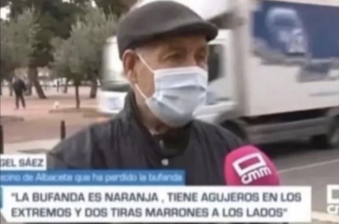 El señor, contando su historia en Castilla-La Mancha Televisión.