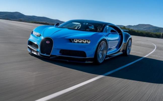 Un espectacular Bugatti Chiron. Un espectacular Bugatti Chiron.