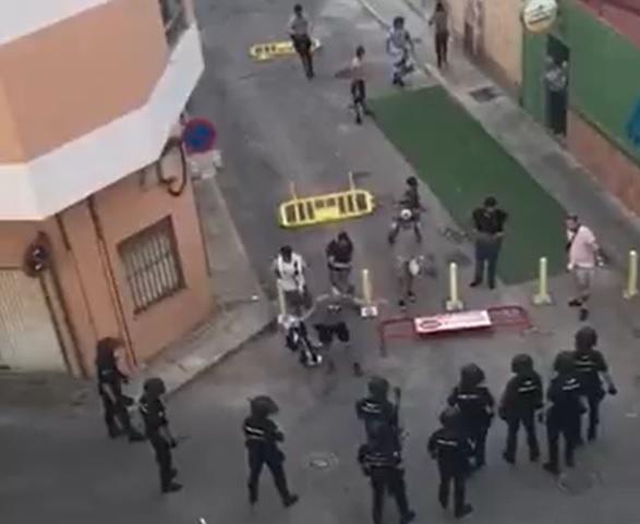 Imagen del vídeo de la agresión