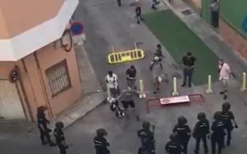 Imagen del vídeo de la agresión