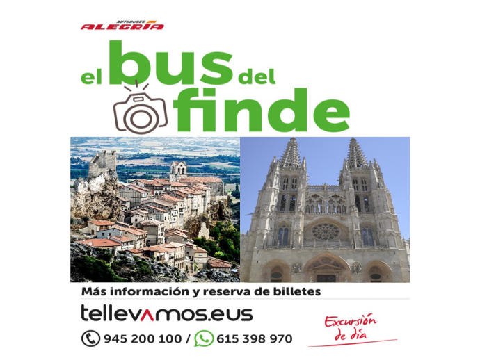 Sorteo para una excursión en autobús por parte de Tellevamos