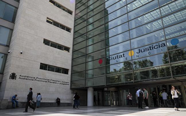 Vista general de la Ciudad de la Justicia de València.