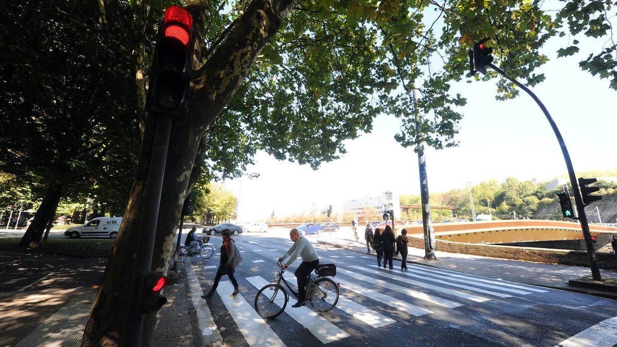 Paseo de Bizkaia, una de las calles con mayor ruido derivado del tráfico