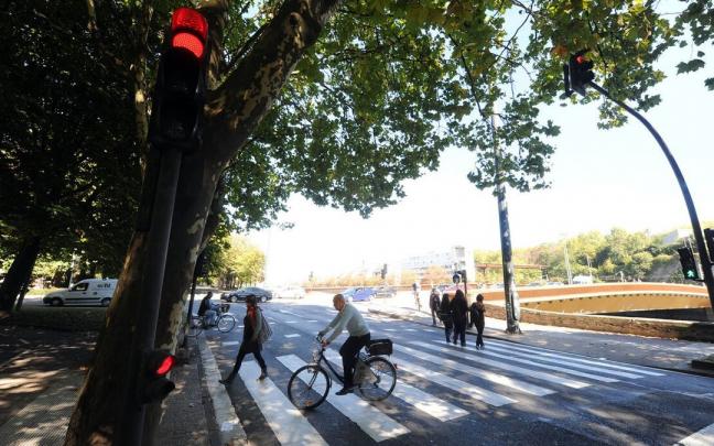 Paseo de Bizkaia, una de las calles con mayor ruido derivado del tráfico Paseo de Bizkaia, una de las calles con mayor ruido derivado del tráfico