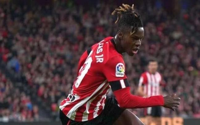 Nico Williams, jugador del Athletic. Nico Williams, jugador del Athletic.