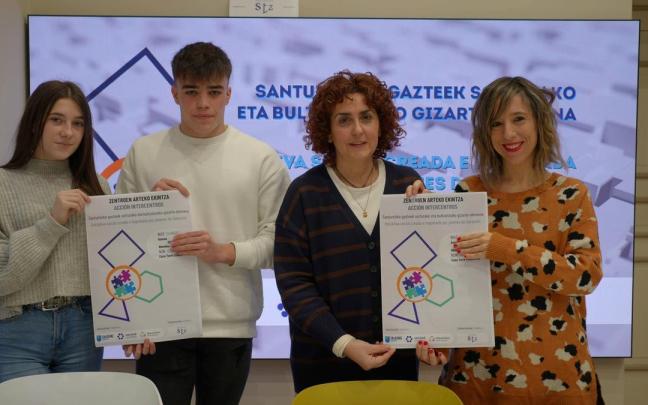 Jóvenes de Santurtzi impulsan la creación de un centro intergeneracional e intercultural. Jóvenes de Santurtzi impulsan la creación de un centro intergeneracional e intercultural.