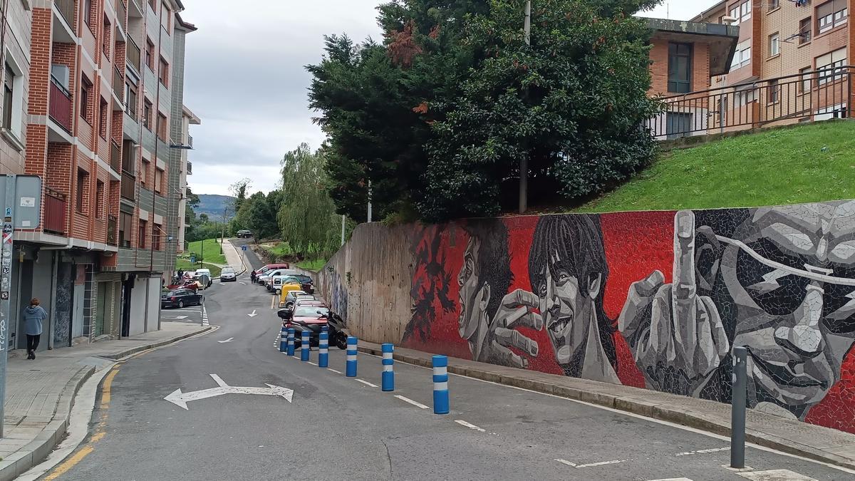 Área en la que se construirá el carril bici y senda peatonal.