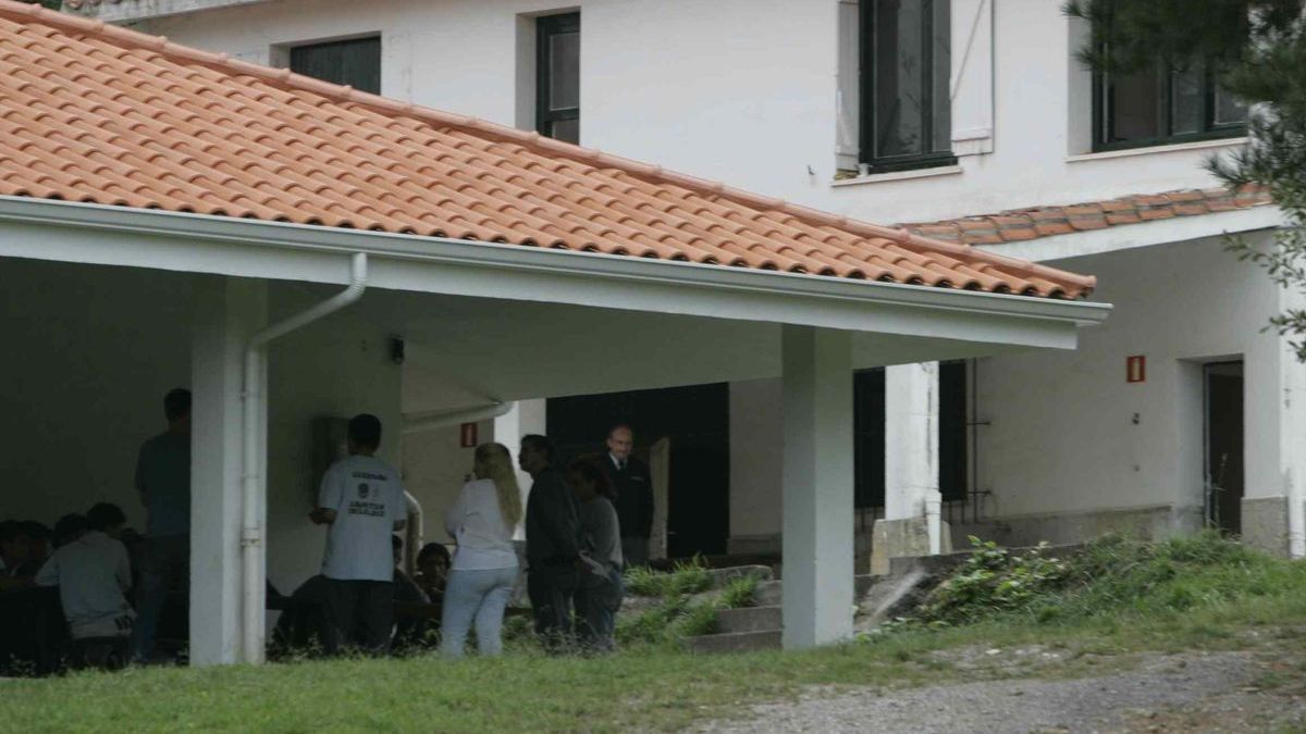 Centro de menores ubicado en Ganguren, uno de los que gestiona la Diputación Foral.