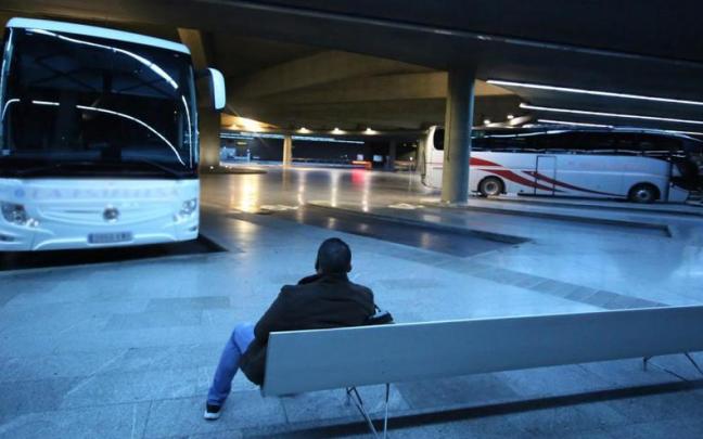 Estaci&oacute;n de autobuses de Pamplona.