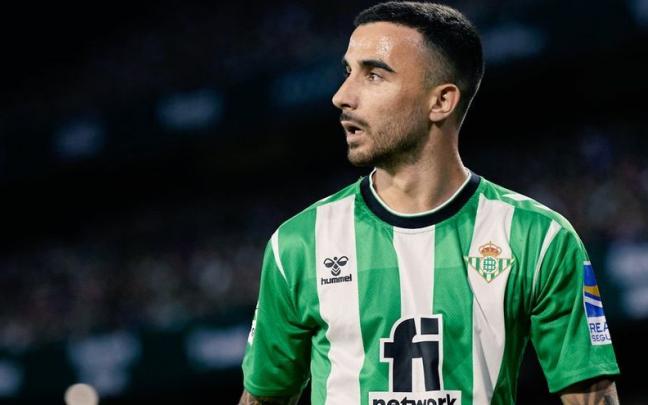 Rober González, con un partido con el Betis Rober González, con un partido con el Betis