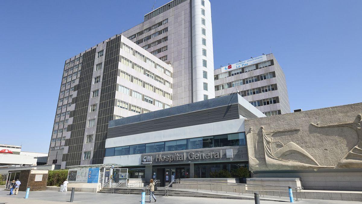 Fachada del Hospital Universitario La Paz.