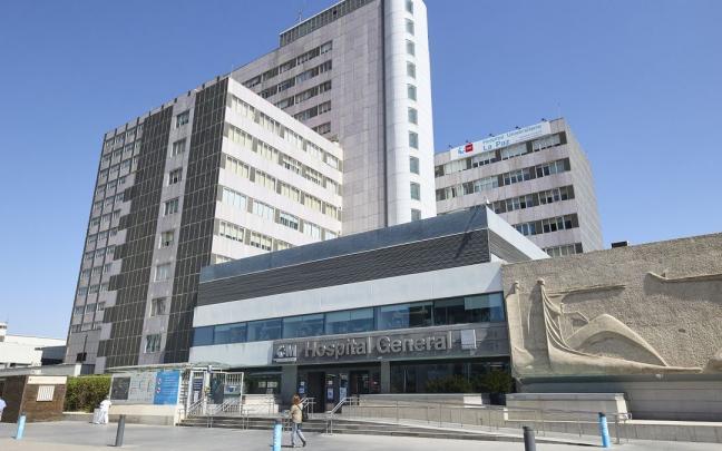 Fachada del Hospital Universitario La Paz.