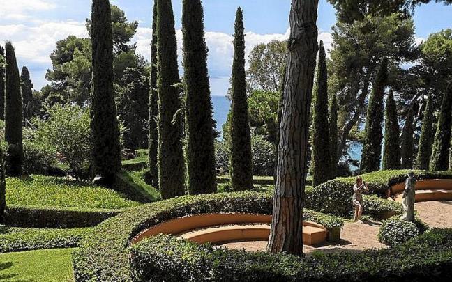 Jardines de Santa Clotilde, en Lloret de Mar, escenario del rodaje de ‘La casa del dragón’. | FOTO: HBO MAX