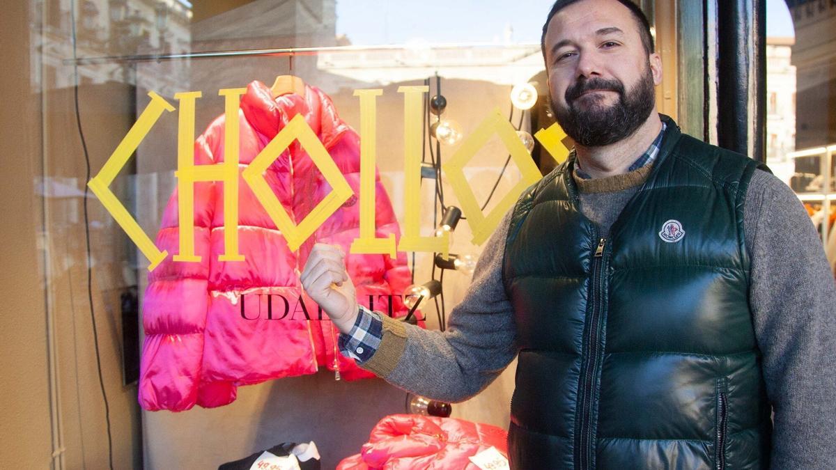 Sergio Hernando, propietario de Udalaitz.