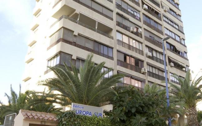 El edificio de Benidorm en el que tuvieron lugar los hechos.