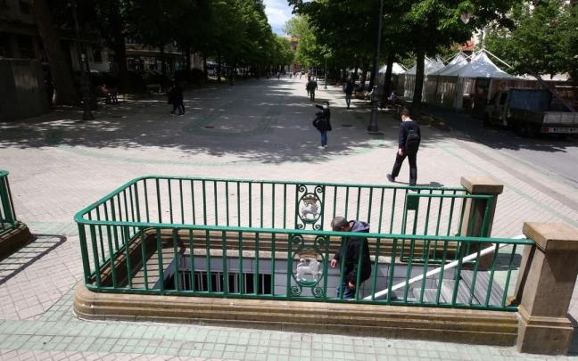 Baños del paseo de Sarasate. Baños del paseo de Sarasate.