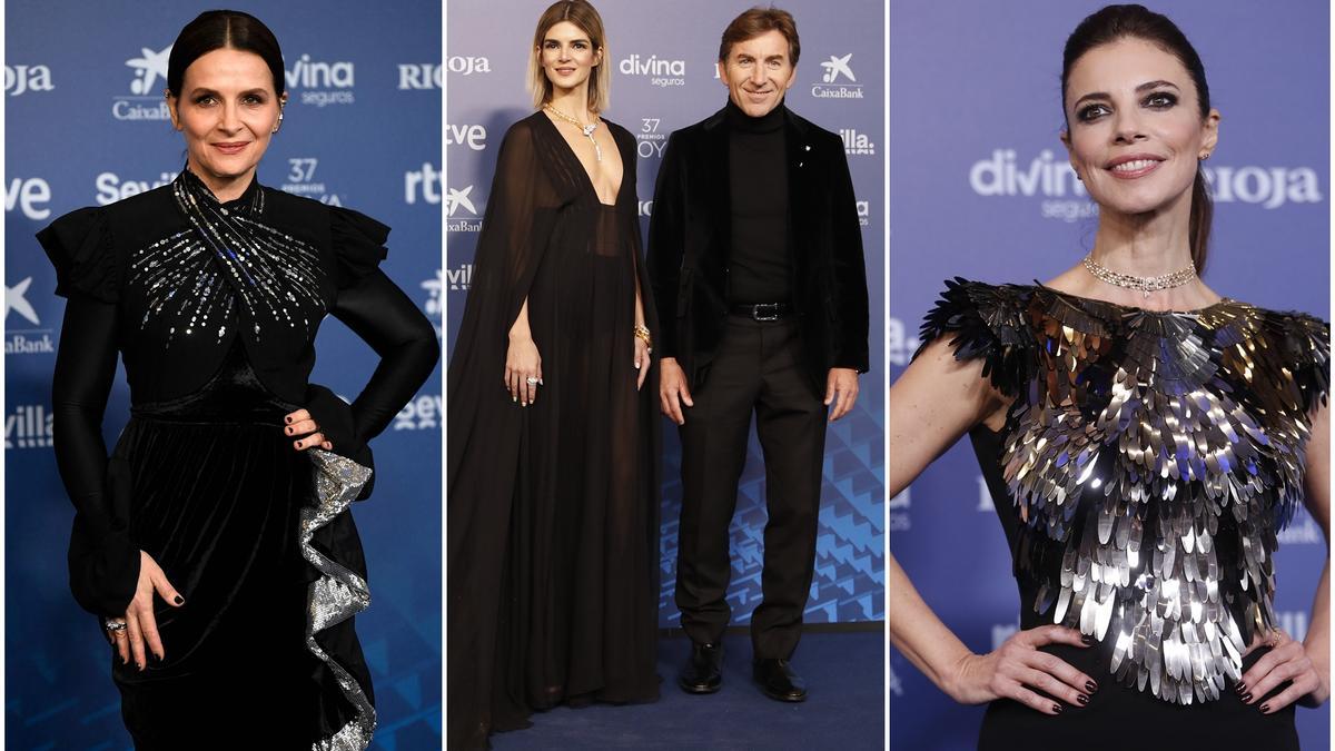Juliette Binoche, Clara Lago y Antonio de la Torre y Maribel Verdú.