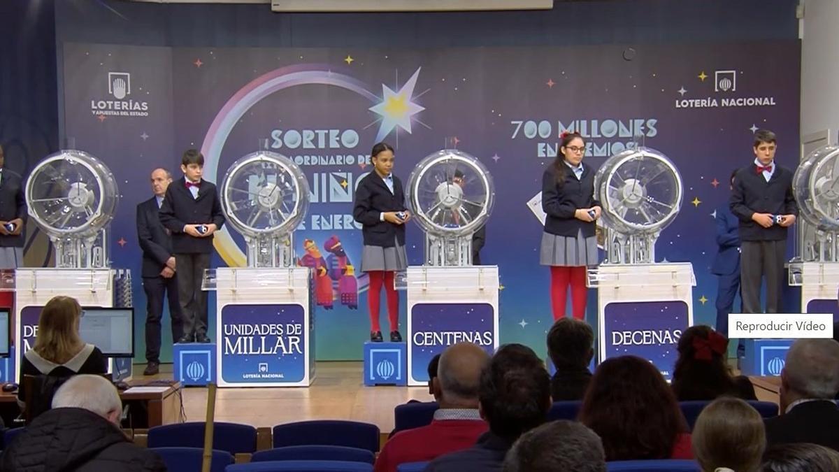 Sorteo del Niño de 2023, a 6 de enero de 2022.