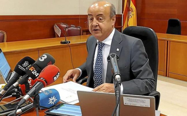 El presidente del Tribunal Superior de Justicia de Catalunya, Jesús María Barrientos. | FOTO: E. P. El presidente del Tribunal Superior de Justicia de Catalunya, Jesús María Barrientos. | FOTO: E. P.