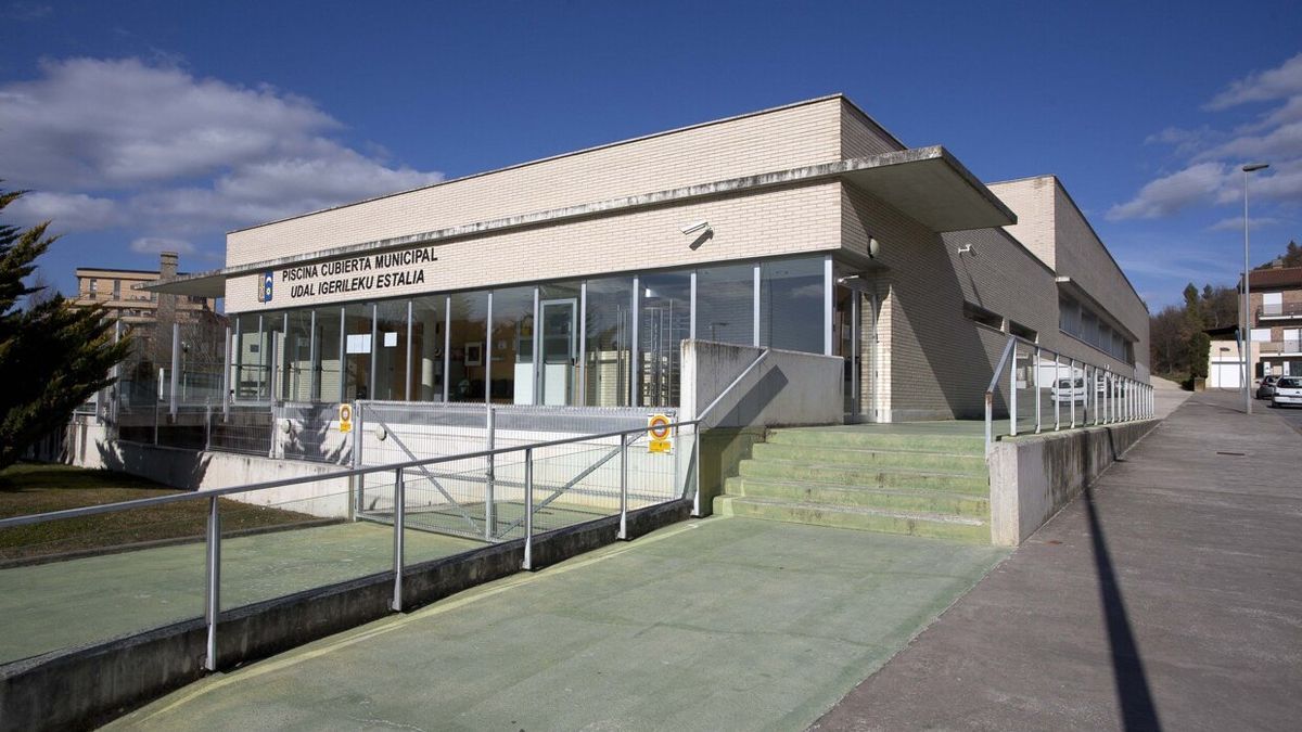 Vistas del complejo deportivo Martiket de Villava/Atarrabia