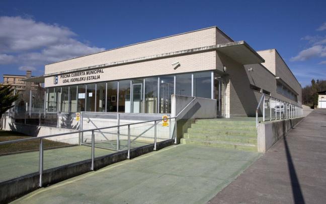 Vistas del complejo deportivo Martiket de Villava/Atarrabia