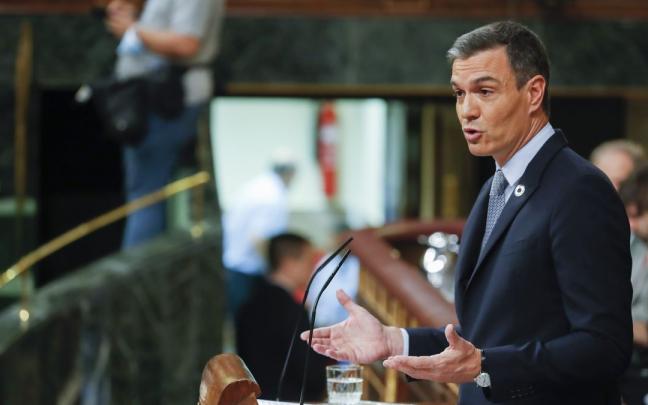 Pedro S&aacute;nchez, en el Congreso