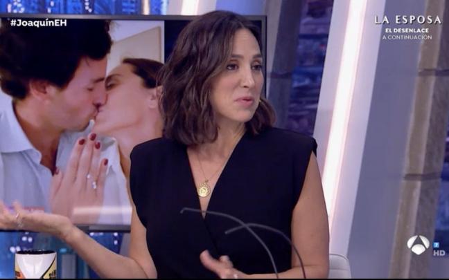 Tamara Falcó habla de su compromiso en 'El Hormiguero'. Tamara Falcó habla de su compromiso en 'El Hormiguero'.