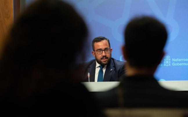 Javier Remírez, vicepresidente primero del Gobierno de Navarra. Javier Remírez, vicepresidente primero del Gobierno de Navarra.