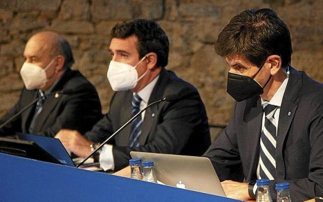 Junta General de Accionista del Deportivo Alavés del 2021 en el Palacio de Villa Suso.