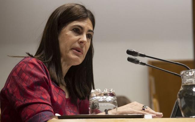 La portavoz parlamentaria de Elkarrekin Podemos-IU, Miren Gorrotxategi. La portavoz parlamentaria de Elkarrekin Podemos-IU, Miren Gorrotxategi.