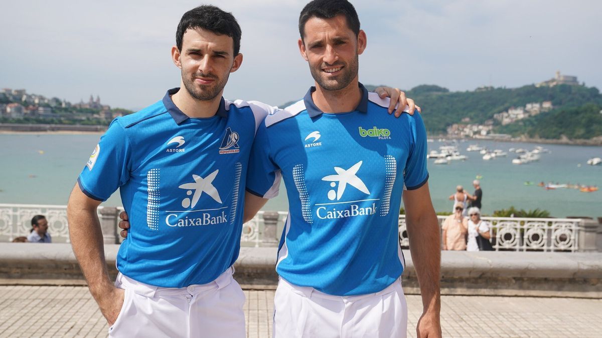 Jokin Altuna y Jon Ander Albisu, pareja en el Donostia Hiria.