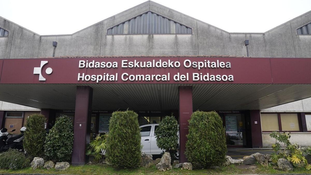 Entrada al Hospital Bidasoa