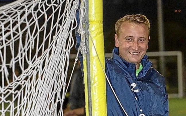 Rodríguez, antes de un entrenamiento de su equipo.