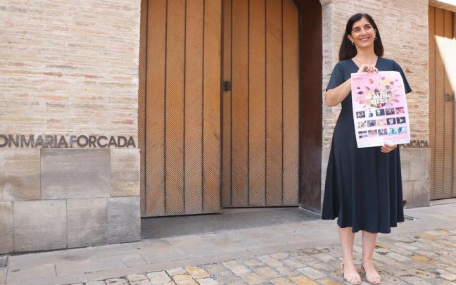 La concejala de Cultura, Merche Añón, en una rueda de prensa anterior La concejala de Cultura, Merche Añón, en una rueda de prensa anterior