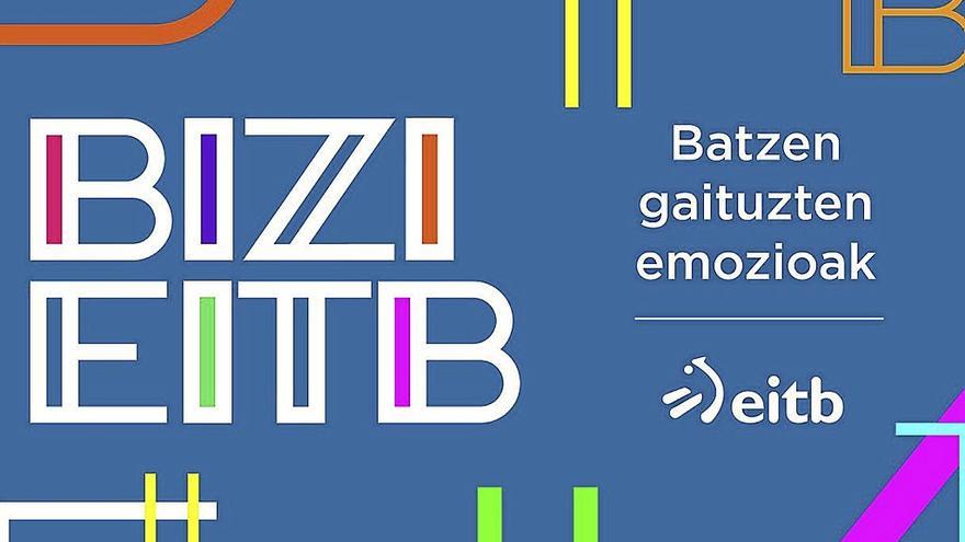 Cartel anunciador de la fiesta Bizi EITB. | FOTO: EITB