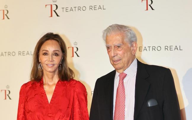 Isabel Preysler y Mario Vargas Llosa. Isabel Preysler y Mario Vargas Llosa.