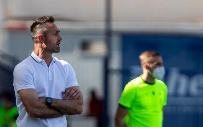 José Manuel Aira durante un partido con el UCAM Murcia