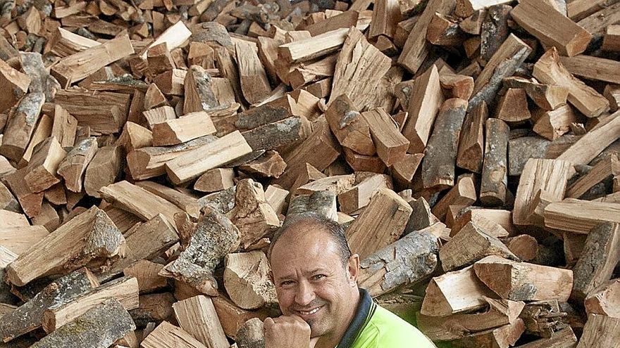 Los alaveses adelantan la compra de leña y pellet ante la carestía del gas y el gasóleo