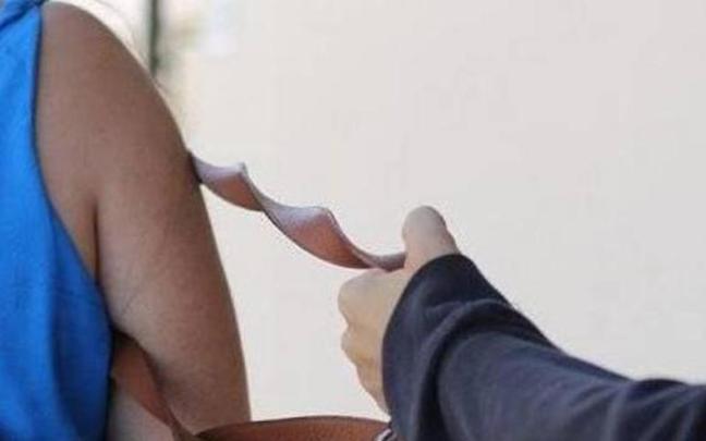 El agresor intent&oacute; apropiarse del bolso de la mujer