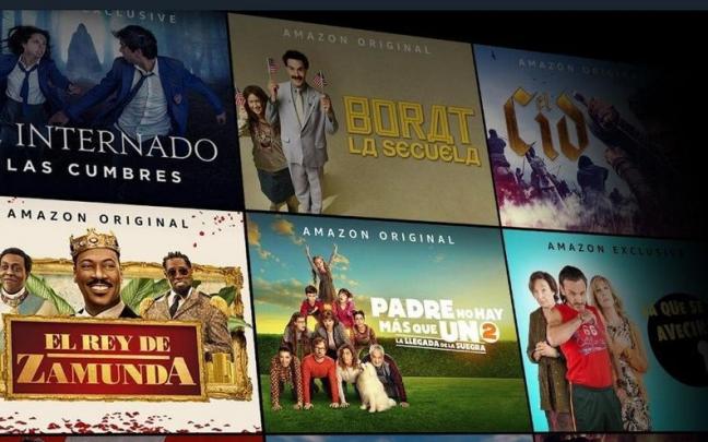 La plataforma de streaming Prime Video. La plataforma de streaming Prime Video.